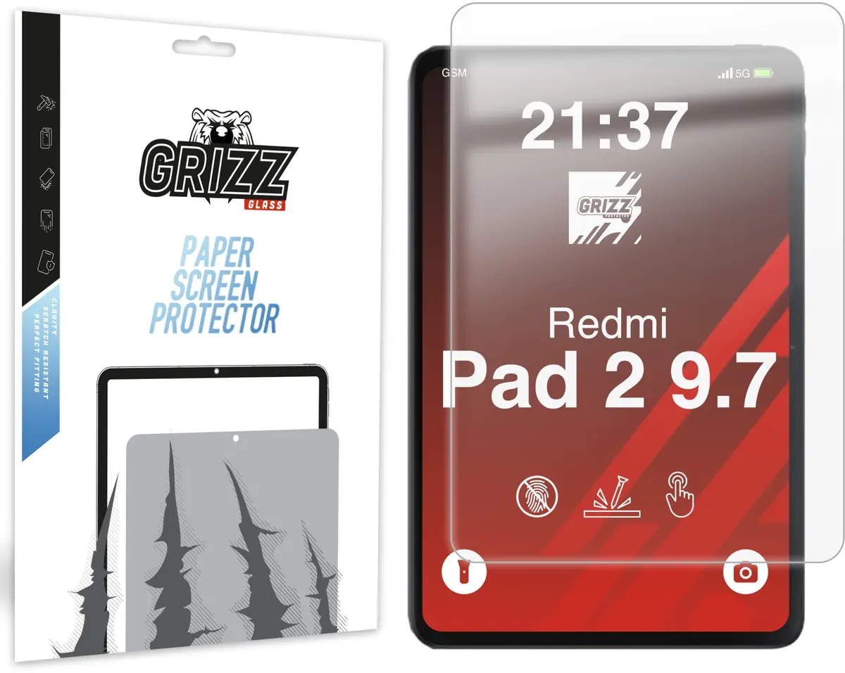 GrizzGlass PaperScreen matēta ekrāna aizsargplēve Xiaomi