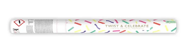 PartyDeco Confetti Cannon 60cm - Assorted Colors Photo 2