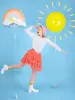 PartyDeco Rainbow Foil Balloon 550x400mm Photo 5