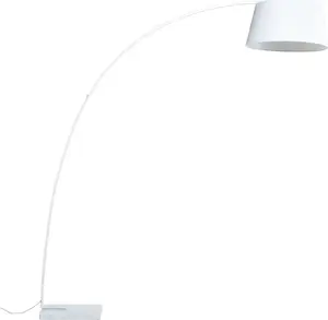 Beliani BENUE stāvlampa, balts metāls