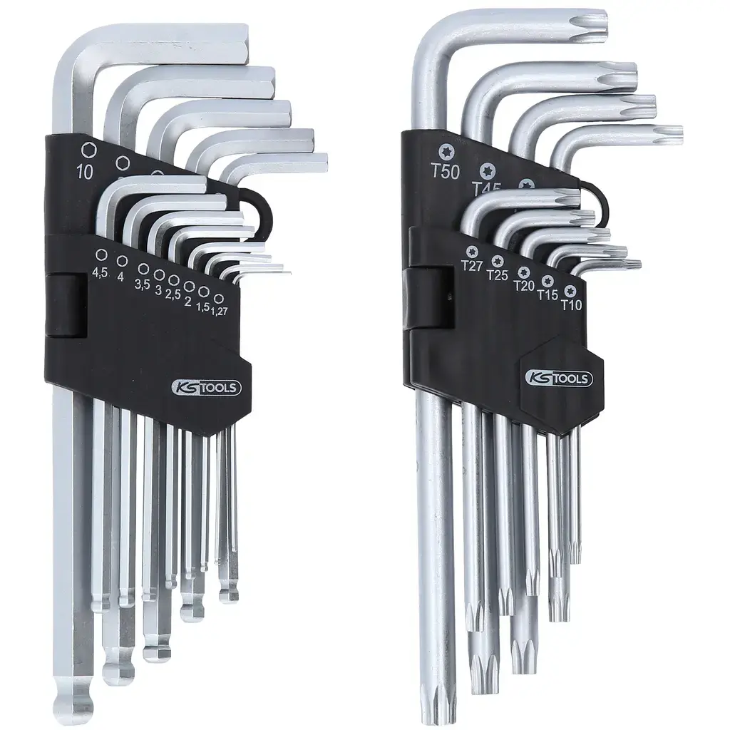 Набор ключей KS Tools 151.4000 Hex и Torx Photo 2