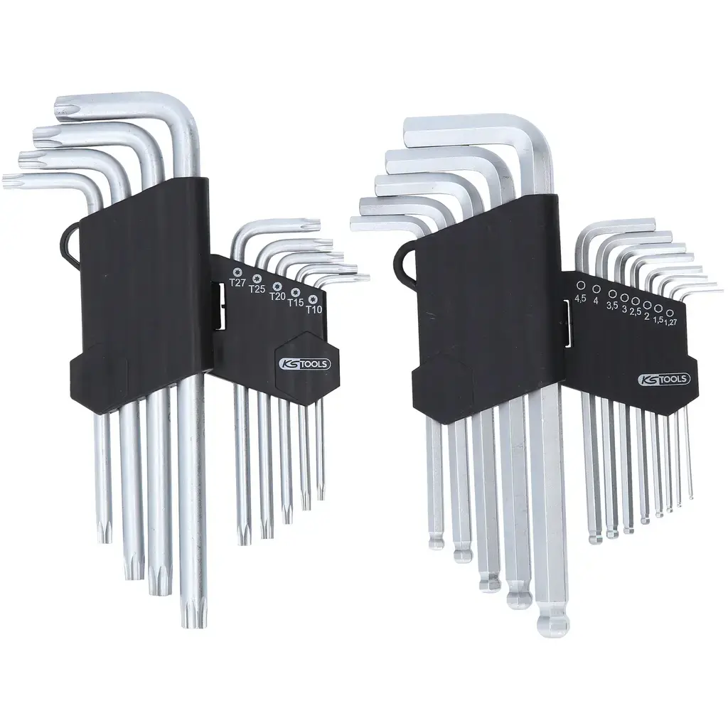 Набор ключей KS Tools 151.4000 Hex и Torx Photo 3