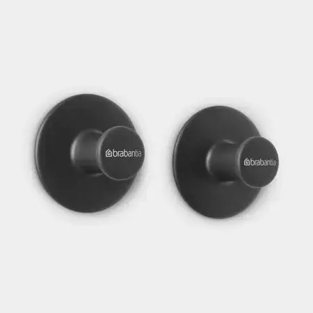 Brabantia ReNew Towel Hook - Dark Grey Photo 2