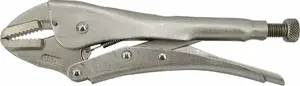 AWTools Szczypce Zaciskowe Morsea 180mm Szczęki Płaskie Aw31201