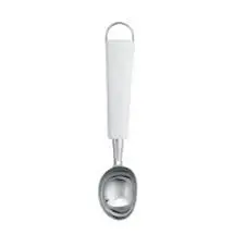 Brabantia 400346 Dessert Spoon Stainless Steel and Plastic White