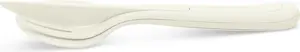 Koziol Klikk 3-Piece Flatware Set White