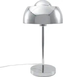 Beliani SENETTE Table Lamp Metal Silver