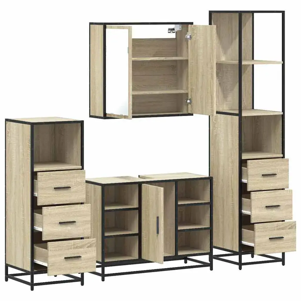 Комплект мебели для ванной VidaXL 3301271 Photo 6