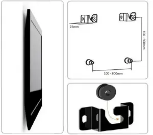 Sienas stiprinājums televizoram Fiber Mounts FM04