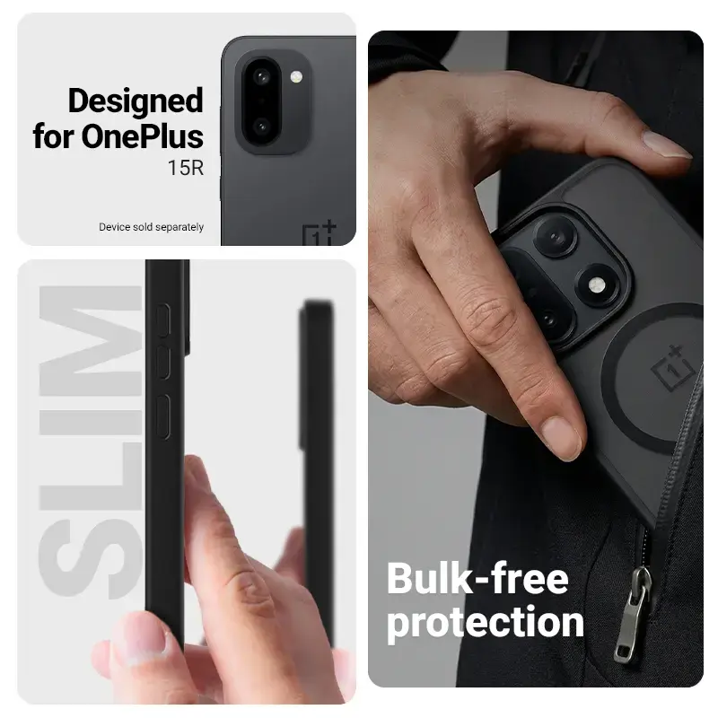 Crong Hybrid Matte Magnetic Case for OnePlus 15R Photo 2