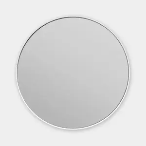 Brabantia MindSet Round Bathroom Mirror, White