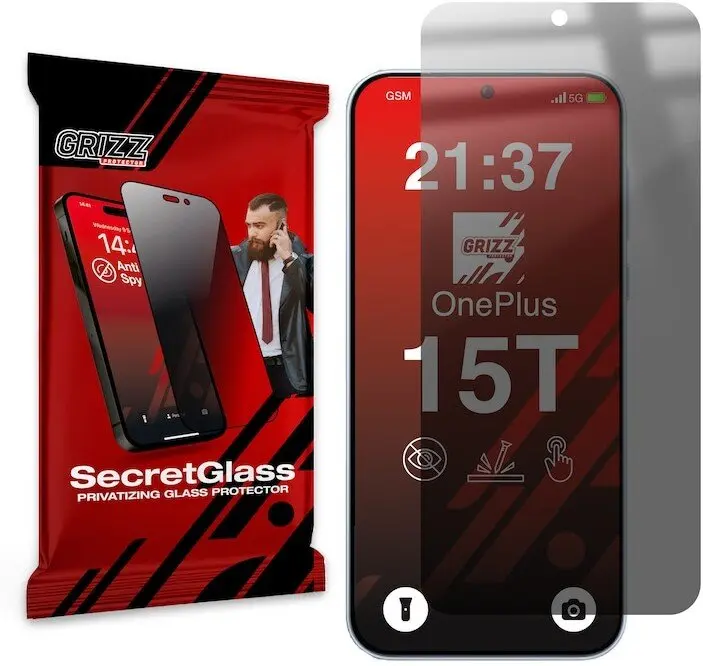 GrizzGlass SecretGlass matēts privātuma ekrāna aizsargstikls