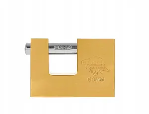 Tvardy Brass Shackle Padlock 60mm Reinforced BRASS-SERIES