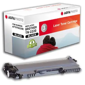 AgfaPhoto APTBTN2220E Black Laser Toner Cartridge