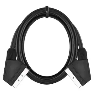 EMOS SL2001 SCART to SCART Cable 1.5 m Black