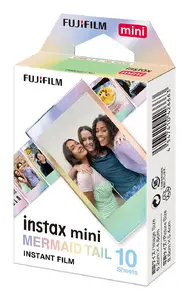 Fujifilm Instax Mini Mermaid Tail Instant Film, 10 Sheets