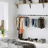 Настенная вешалка для одежды Songmics Photo 3