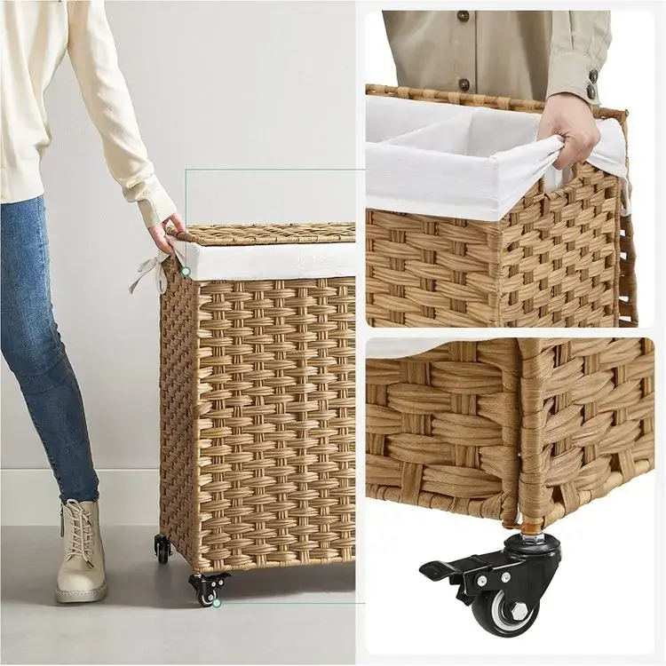 Корзина для белья Songmics LCB363N01 140 л Photo 7