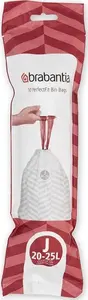 Brabantia Worki na śmieci PerfectFit rozmiar J 20-25L 10szt 138324