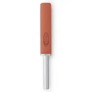 Brabantia Tasty+ Spark Kitchen Lighter, Battery Operated, Silver and Terracotta