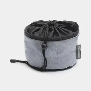 Brabantia 149801 mīksts apģērbu uzglabāšanas maiss, pelēks, ar aukliņu aizdari