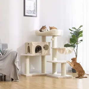 Feandrea Cat Tree with XXL Plush Perch
