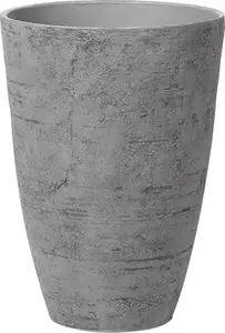 Beliani CAMIA Round Flower Pot Grey