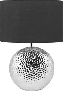 Shumee NASVA Table Lamp Ceramic Silver