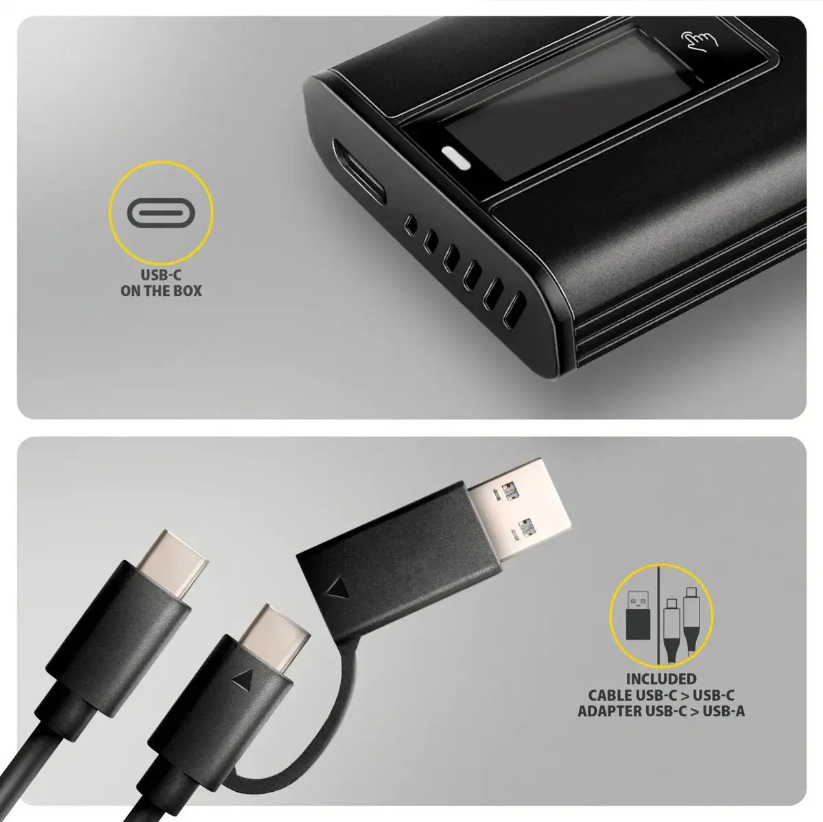 Внешний корпус для SSD AXAGON EEM2-SD2B USB-C M.2 NVMe/SATA Photo 7