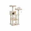 Игровой комплекс для кошек Songmics FEANDREA 143 см, бежевый Photo 2