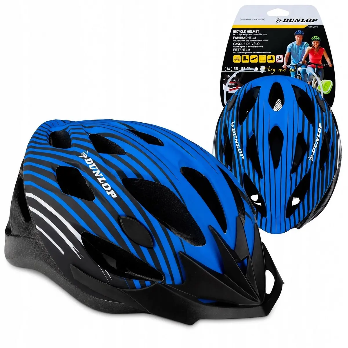 Dunlop MTB velosipēda ķivere, regulējams izmērs