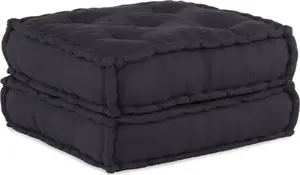 vidaXL modulārais pufs, antracīta krāsā, audums