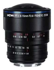 Venus Optics Laowa 8-15mm f/2.8 FF Zoom Fisheye makro objektīvs Canon RF