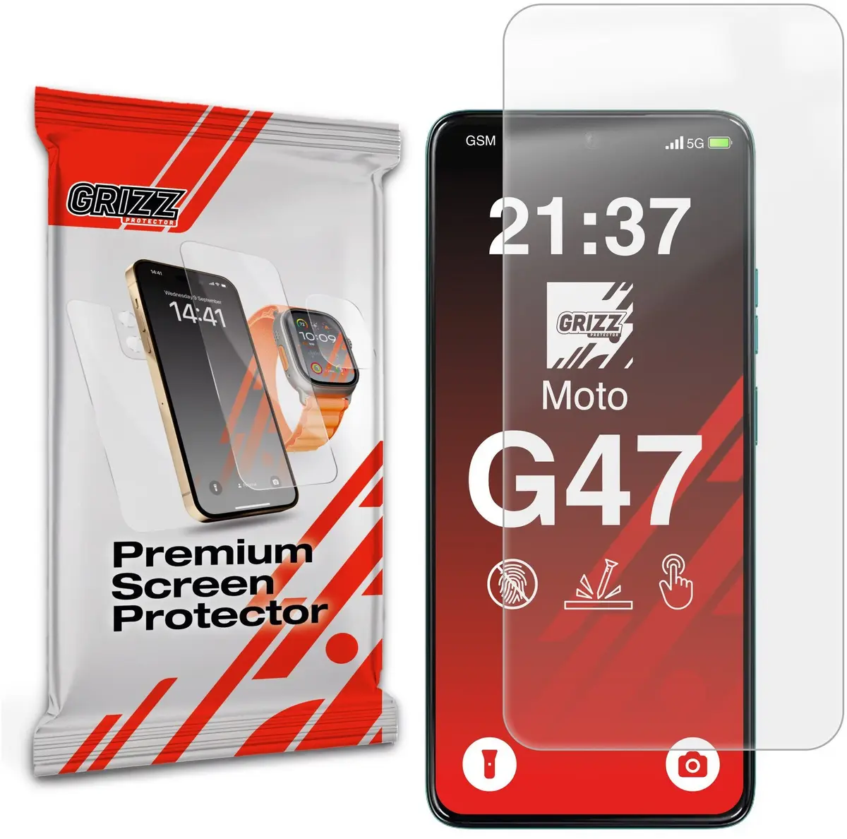 GrizzGlass PaperScreen matēta ekrāna aizsargplēve Motorola