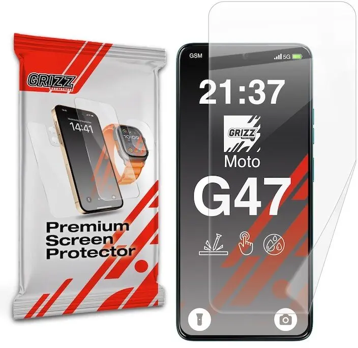 GrizzGlass CeramicFilm keramiskā ekrāna aizsargplēve Motorola