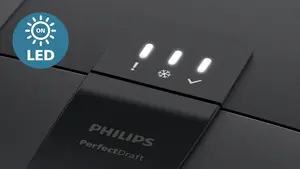 LED lights ensure the right temperature