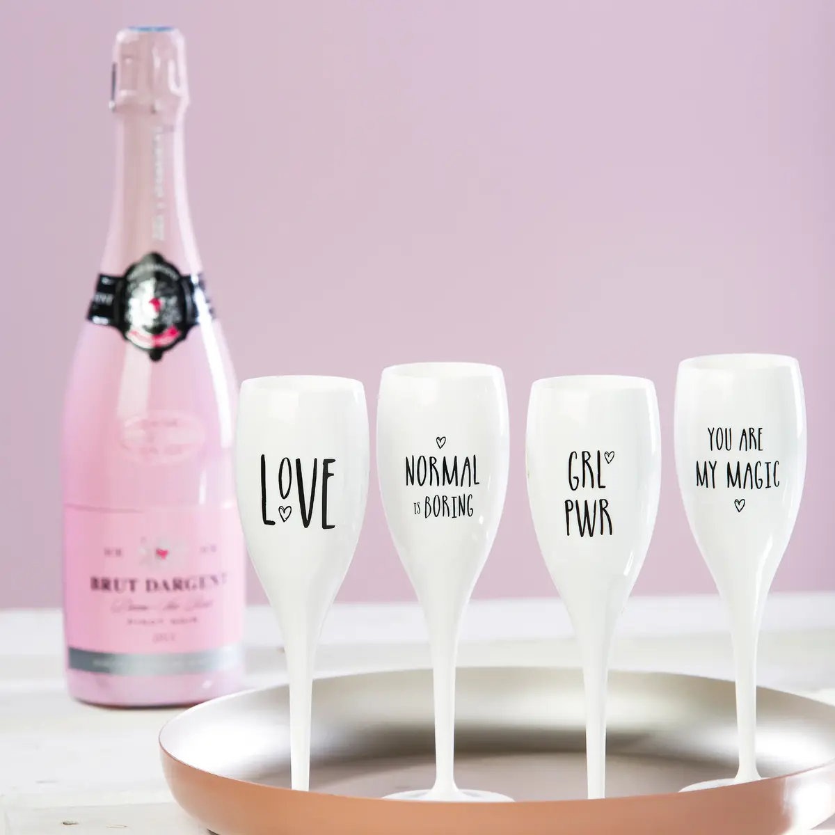 Бокал для шампанского Koziol Cheers Love Photo 3