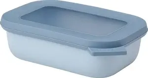 Mepal Cirqula Rectangular Bowl 500ml Nordic Blue