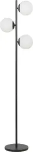 Beliani WADI stāvlampa, metāla, melna