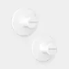 Brabantia ReNew Wall-Mounted Towel Hook - White Photo 3