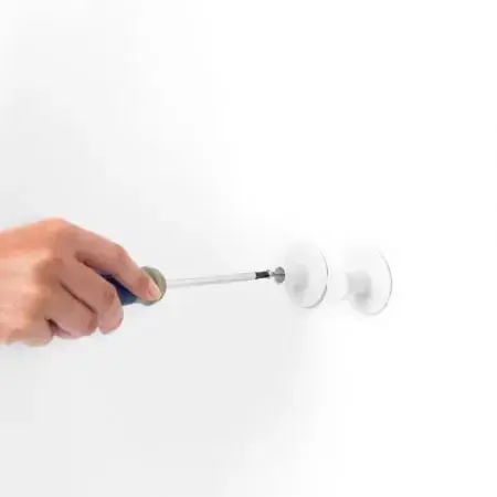 Brabantia ReNew Wall-Mounted Towel Hook - White Photo 6