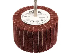 YATO YT-83399 Flap Wheel Abrasive Grinding Tool P100 80x50x6mm