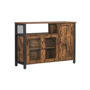 LivinHill LSC096B01 Floorstanding Storage Cabinet