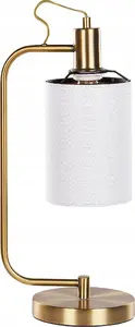 Beliani LIBERIA Table Lamp, Copper Metal
