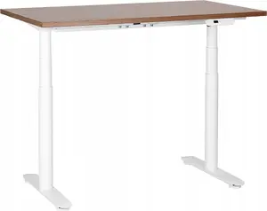 Biurko Beliani DESTIN IV Brązowe 120 cm x 72 cm