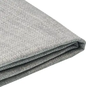 Beliani FITOU Replacement Bed Cover for 90 x 200 cm Bed, Light Gray