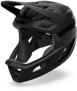Giro Coalition Spherical pilnās sejas ķivere, Matte Black/Gloss Black, izmērs S