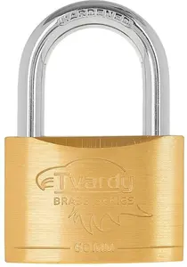 Tvardy BRASS-SERIES Reinforced Brass Padlock 60mm