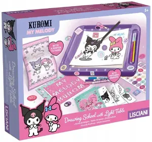 Lisciani My Melody & Kuromi zīmēšanas skola ar LED planšeti