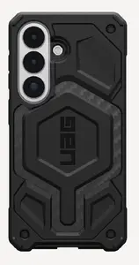 Urban Armor Gear Monarch Pro Shell Case for Samsung Galaxy S26, Graphite and Black
